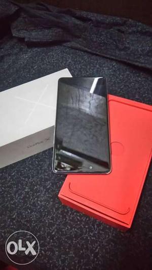 One plus X mobile with bill box display need to