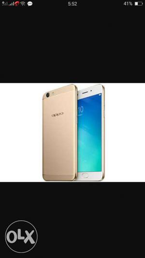 Only 25 days used oppo f1s 4 gb 64 gb with bill