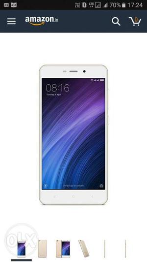 Redmi 4a gold seal pack