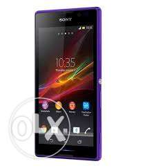 Sony Experia purple with charger good working
