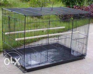 Birds cage for sale with pot ladder swing all...