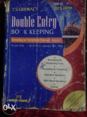 Double Entry Book Keeping By T.S Grewals