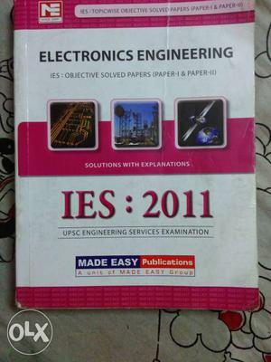 Electronics engineering IES  by Made Easy (price