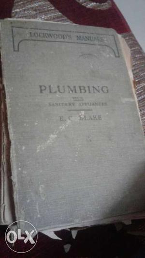 Gray Plumbing Hard Bound Book