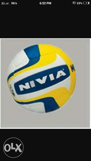 New Nivia Volley Ball.not Even Used Once..