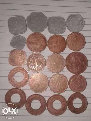 Old coins collection  to 