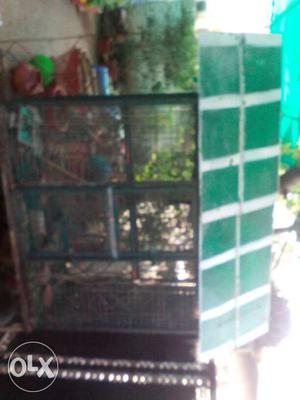 Pet cage2/3/3for urgent sell doubledoor double net