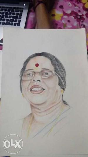 Woman Portrait Sketch