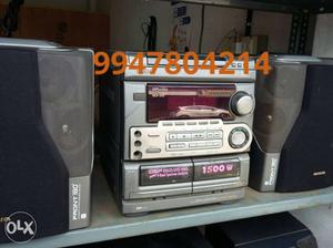 Aiwa 3 cd changer music system.