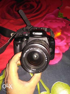 Black Canon EOS 550D Camera