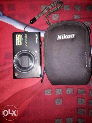 Black Nikon Digital Camera