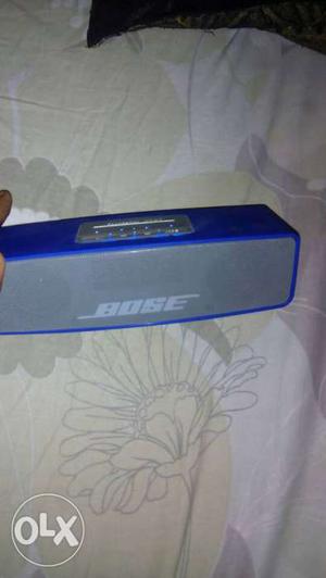 Blue And Grey Bose Dock Speaker