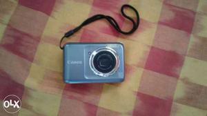 Blue Canon Digital Camera