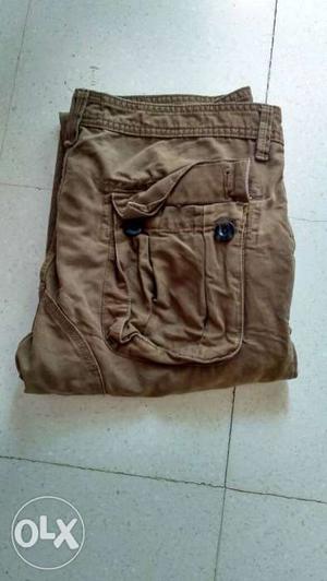 Brown Cago Pants for men size 34