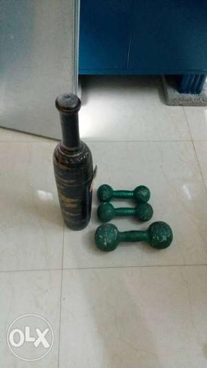 Dumbbell and karla for sale not used