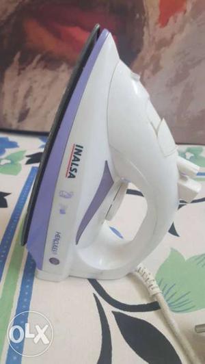 INALSA steam iron for sale.
