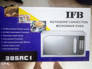 Ifb microwave oven 38 liter paty pack with bill