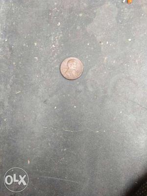 Man Profile Emboss Coin