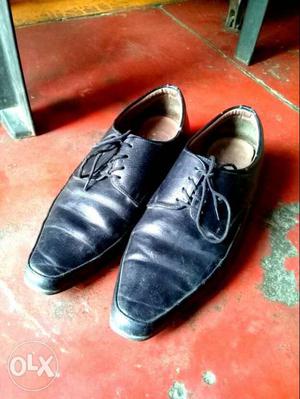 Men's Black Leather Shoes
