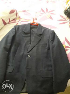 Navy blue coat pent size 40