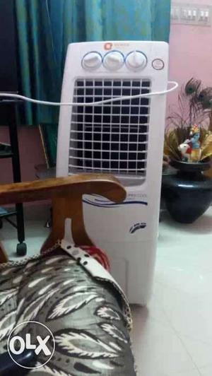 Orient air cooler,30 litre capacity,only 30 days
