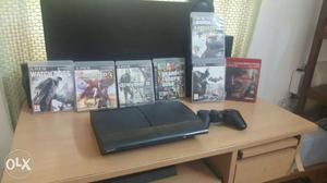 PS3 12 gb + 7 free games worth Rs.