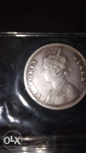 Silver coin Queen Victoria 
