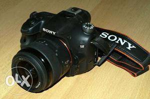 Sony A 58K with mm lense for urgent sale