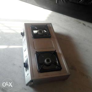 Stainless Steel 2-burner Gas Stove