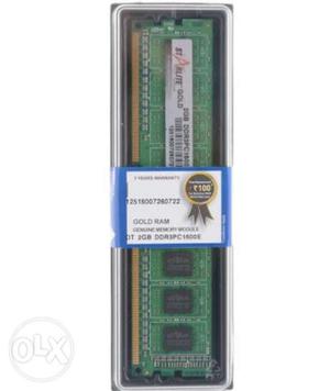 StarLite Gold 2GB DDR Desktop Ram Purchase 