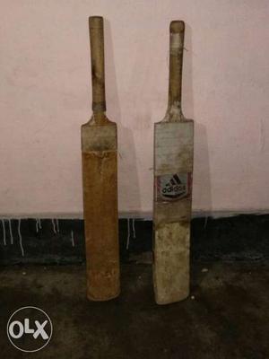 Two Wooden Cricket Bats