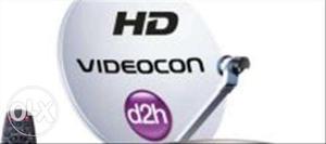 Videocon d2h full set up with lengthy wires