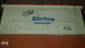 White And Red Su-Kam Power Bank