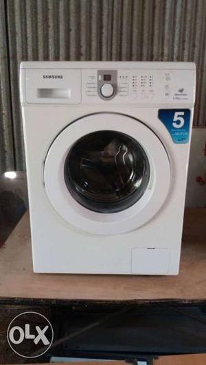 White Samsung Front Load Washer