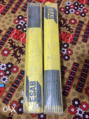 Yellow And Black ESAB Welding Rod Box