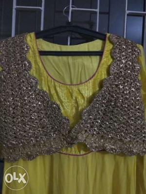 2 anarkali suits with bottom worn max 5 times at , one