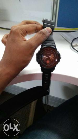 6 months used g shock watch