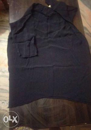 Black goerjut top in XL,XXL size full sleeves