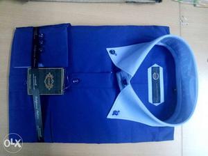 Blue Shirt shirt in good condition not used. Good