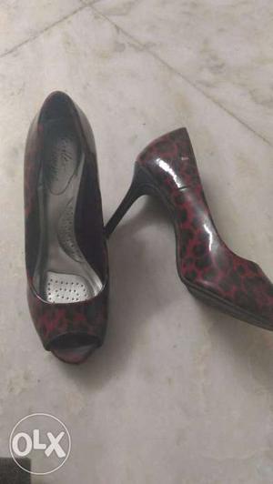 Branded Heels. Uk size 5.Once Used. 4 inch