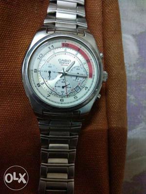 Casio Edifice watch, Battery has to be replaced
