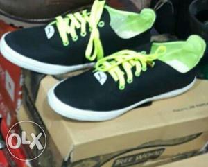 Florescent Green Puma Sneakers