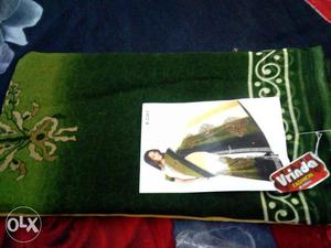 Green And Brown Floral Dupatta