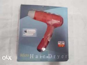 Micro hair dryer for travelling purpose