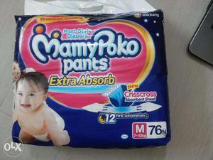 New Mamypoko diaper Medium 76N for Sale