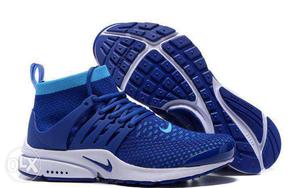 Pair Of Blue Nike Presto