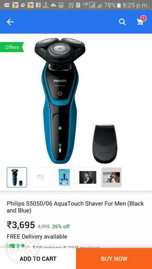 Phillips shave machine