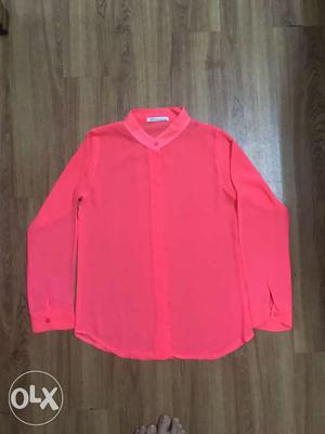 Pink Formal Shirt. soft material, not worn even