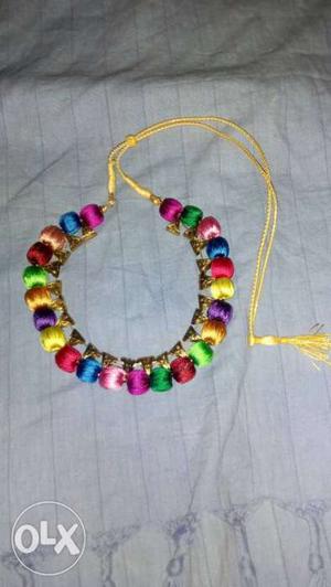 Thread necklace for sale