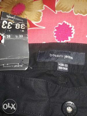 Unused new Black Bossini Jeans